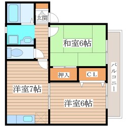 パセオファーストの物件間取画像